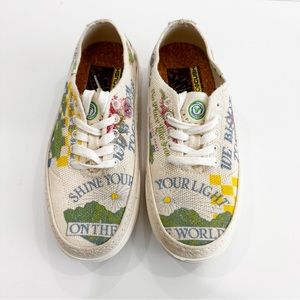 New Vans Women’s Sneakers Circle Vee Eco Theory Shoes